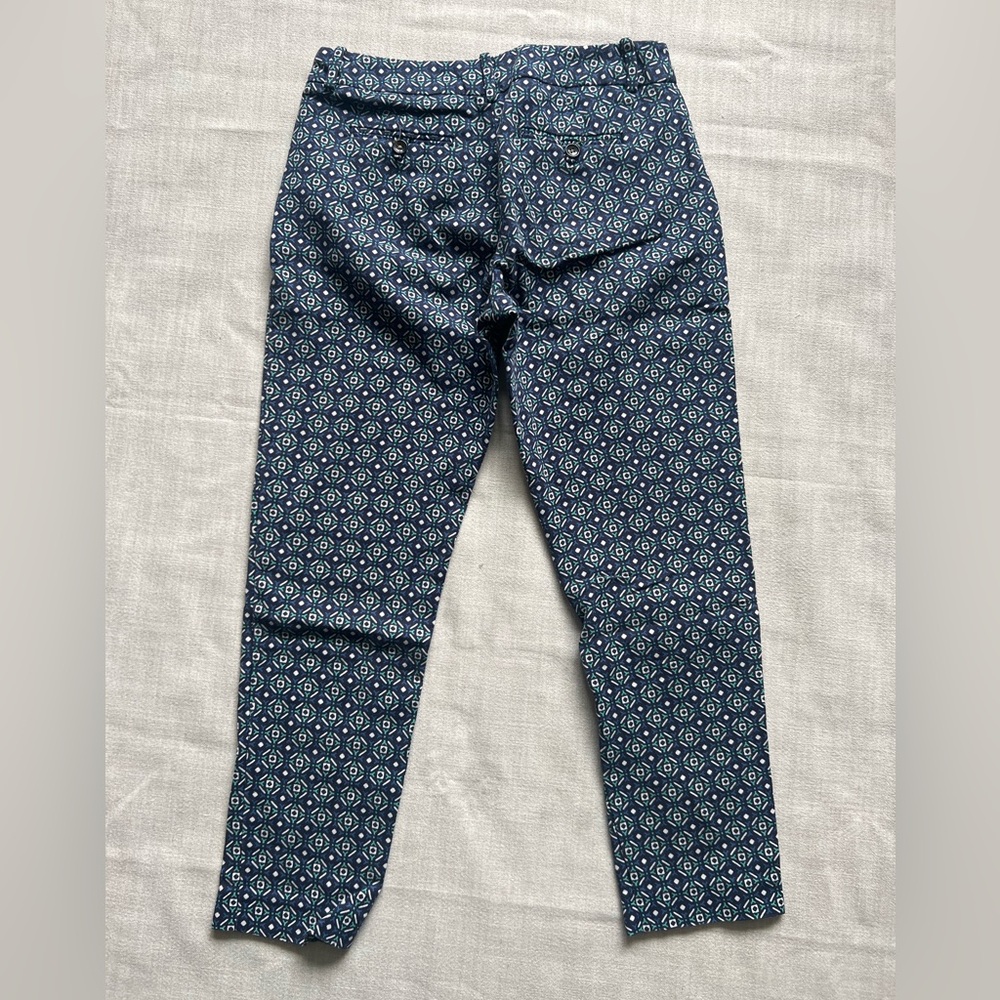Blue Patterned Pants - Picture 2 of 2